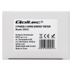 Qoltec Trójfazowy elektroniczny licznik | miernik zużycia energii na szynę DIN | 400V | 100A | LCD | 4P